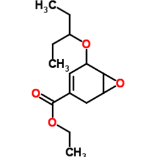 5-(戊烷-3-基氧基)-7-氧代-双环[4.1.0]庚-3-烯-3-羧酸乙酯；204254-96-6