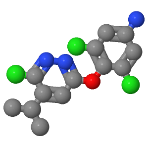 3,5-二氯-4-((6-氯-5-异丙基哒嗪-3-基)氧代)苯胺；920509-27-9