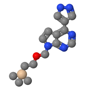 4-(1H-吡唑-4-基)-7-((2-(三甲基硅烷基)乙氧基)-甲基)-7H-吡咯并[2,3-D]嘧啶；941685-27-4