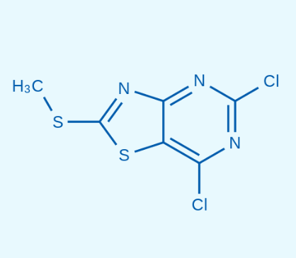 5,7-二氯-2-(甲硫基)噻唑并[4,5-D]嘧啶  87789-35-3