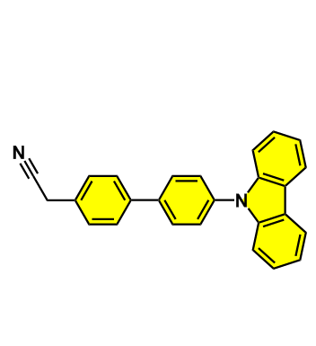2-(4'-(9H-咔唑-9-基)-[1,1'-联苯]-4-基)乙腈