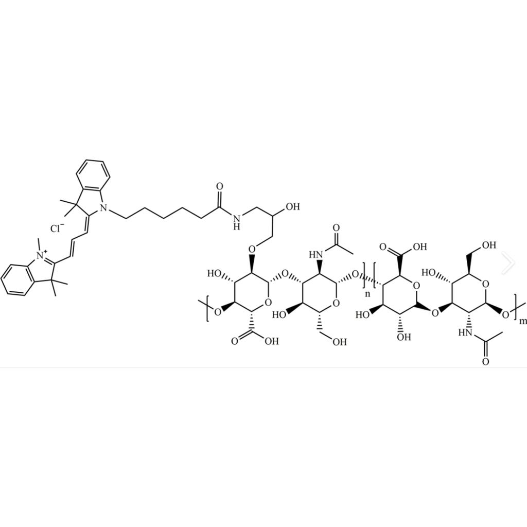 CY3-透明质酸/CY3-Hyaluronate/Cyanine3-Hyaluronate Sodium/CY3-HA / HA-CY3/橙色荧光标记糖胺聚糖探针