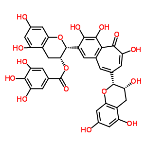 茶黄素-3'-没食子酸酯（TF-3'-G）(CAS:28543-07-9)