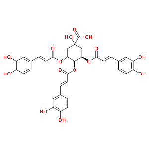 3,4,5-三咖啡酰奎宁酸(CAS:86632-03-3)