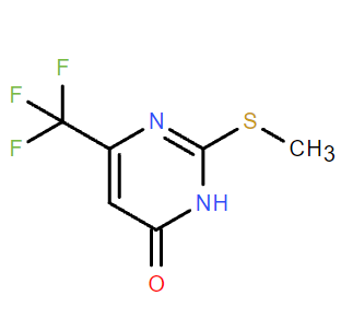 6-三氟甲基-4-羟基-2-甲硫基嘧啶