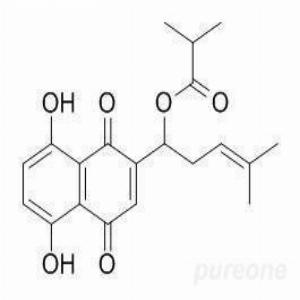 异丁酰紫草素(CAS:52438-12-7)