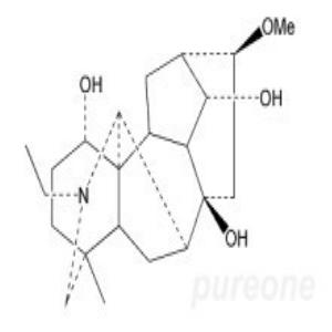 多根乌头碱(CAS:39089-30-0)