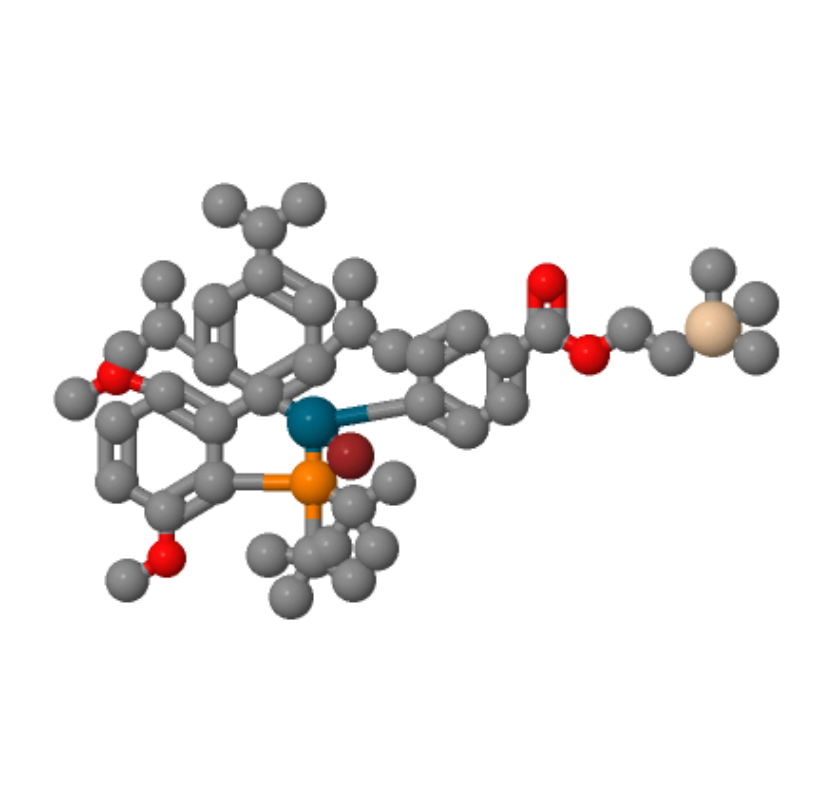 (SP-4-2)-[[3,6-二甲氧基-2′,4′,6′-三(1-甲基乙基)[1,1′-联苯]-2-基-ΚC1′]双(1,1-二甲基乙基)膦-ΚP][4-[[2-(三甲基甲硅烷基)乙氧基]羰基]苯基]溴化钯