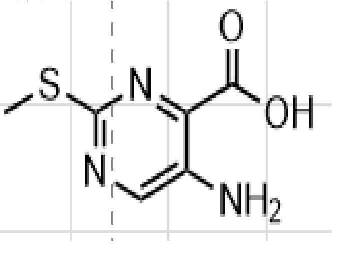 5-胺基-2-甲硫基-4-嘧啶甲酸