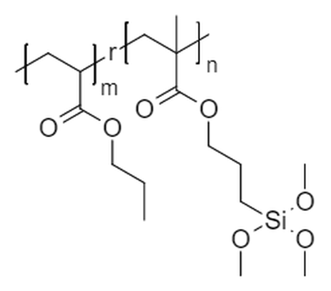 聚（丙烯酸正丁酯-r-3-(甲基丙烯酰氧)丙基三甲氧基硅烷）无规共聚物 56467-21-1