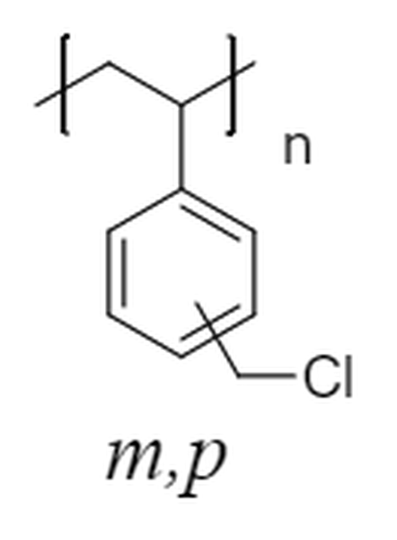 聚（乙烯基苄基氯）（混合异构，60%间位, 40%对位） 121961-20-4