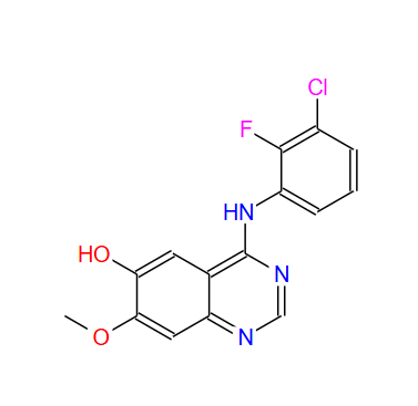 "4-(3-氯-2-氟苯胺)-6-羟基-7-甲氧基喹唑啉（AZD3759中间体) "