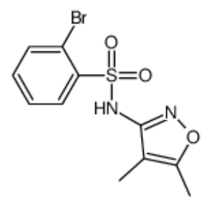 2-溴-N-(4,5-二甲基-3-异恶唑基)苯磺酰胺；195447-72-4