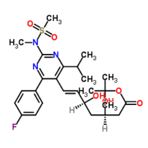 6-[(1E)-2-[4-(4-氟苯基)-6-异丙基-2-[甲基(甲磺酰)氨基]-5-嘧啶]乙烯基]-2,2-二甲基-1,3-二氧六环-4-乙酸叔丁酯