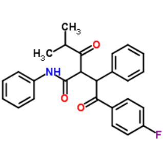 4-氟-α-[2-甲基-1-氧丙基]-γ-氧代-N,β-二苯基苯丁酰胺；125971-96-2