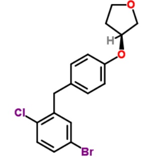 (3S)-3-[4-[(5-溴-2-氯苯基)甲基]苯氧基]四氢呋喃；915095-89-5