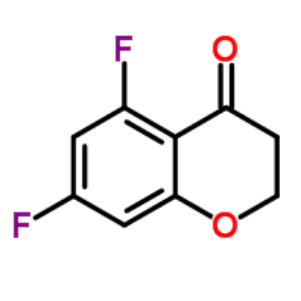 5,7-二氟苯并二氢吡喃-4-酮；844648-22-2