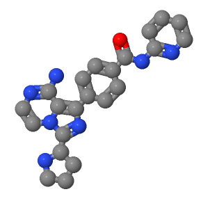 4-[8-氨基-3-(2S)-2-吡咯烷基咪唑并[1,5-a]吡嗪-1-基]-N-2-吡啶基苯甲酰胺；1420478-90-5
