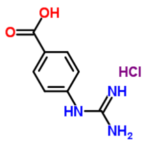 4-胍基苯甲酸盐酸盐；42823-46-1