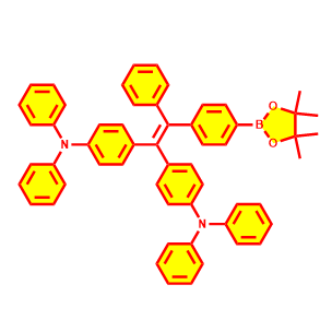 4,4'-(2-苯基-2-(4-(4,4,5,5-四甲基-1,3,2-二氧杂硼烷-2-基)苯基)乙烯-1,1-二基)双(N,N-二苯基苯胺)