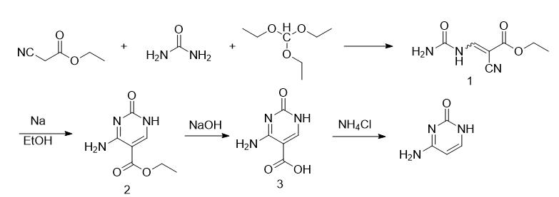 胞嘧啶的合成路线
