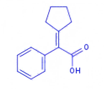 2,2-(1-环戊烯基)-苯基乙酸