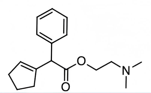2-(二甲氨基)乙基 2-(1-环戊-1-烯-1-基)-2-苯基乙酸酯
