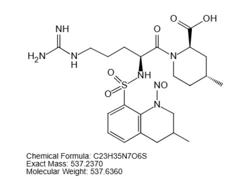 N-亚硝基 阿加曲班