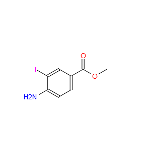 4-氨基-3-碘苯甲酸甲酯  Methyl 4-amino-3-iodobenzoate  19718-49-1