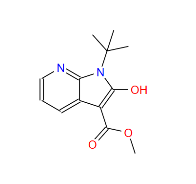 1-叔丁基-2-羟基-1H-吡咯并[2,3-B]吡啶-3-羧酸甲酯