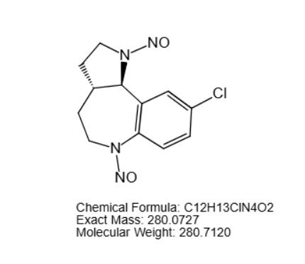 苯并氮杂卓类亚硝胺杂质（JX-I06-P1）