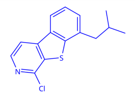 1-氯-8-异丁基苯并[4,5]噻吩并[2,3-C]吡啶