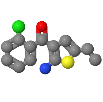 2-氨基-3-邻氯苯甲酰基-5-乙基噻吩；50508-60-6