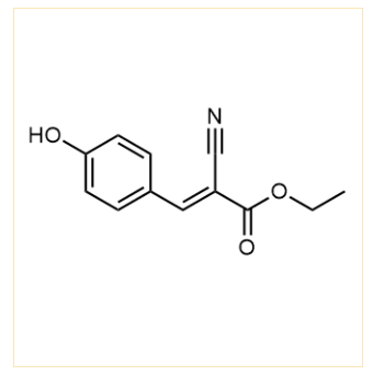 Ethyl 2-cyano-3-(4-hydroxyphenyl)acrylate