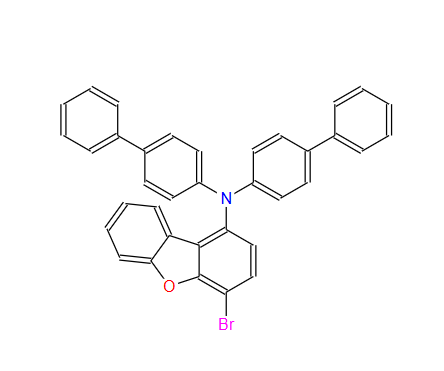 N,N-二([1,1'-联苯]-4-基)-4-溴二苯并[BD]呋喃-1-胺
