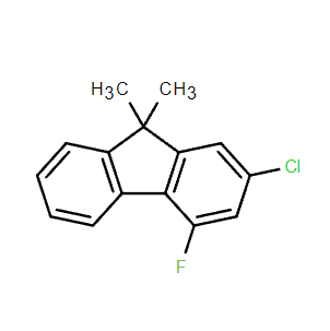 2-氯-4-氟-9,9-二甲基-9H-芴