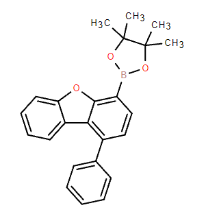 4,4,5,5-四甲基-2-(1-苯基二苯并[b,d]呋喃-4-基)-1,3,2-二氧硼烷