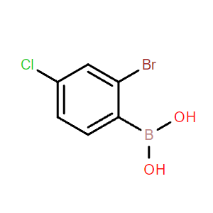 (2-溴-4-氯苯基)硼酸