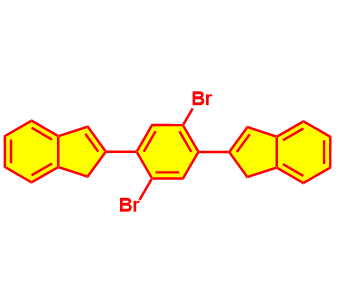 2,2'-(2,5-二溴-1,4-亚苯基)双(1H-茚)
