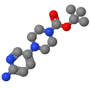 4-(6-氨基吡啶-3-基)哌嗪-1-羧酸叔丁酯；571188-59-5