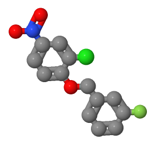 3-氯-4-(3-氟苯甲氧基)硝基苯；443882-99-3