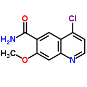 4-氯-7-甲氧基喹啉-6-酰胺；417721-36-9