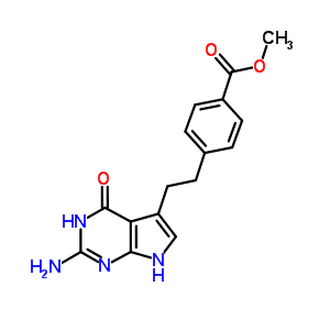 4-[2-(2-氨基-4,7-二氢-4-氧代-3H-吡咯并[2,3]嘧啶-5-基)乙基]苯甲酸甲酯；155405-80-4
