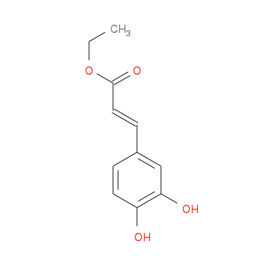 咖啡酸乙酯，Ethyl caffeate，102-37-4