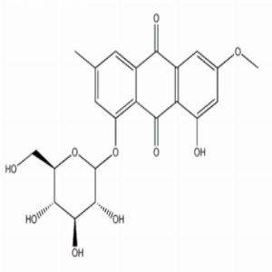 大黄素甲醚-8-O-葡萄糖苷，Physcion-8-O-beta-D-monoglucoside ，26296-54-8