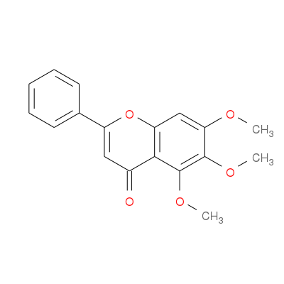 5,6,7-三甲氧基黄酮，5,6,7-Trimethoxyflavone，973-67-1