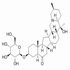 西贝母碱苷，Sipeimine-3β-D-glucoside，32685-93-1