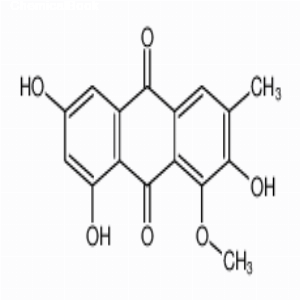 2-羟基-大黄素-1-甲醚，2-hydroxyl emodin-1-methyl ether，346434-45-5