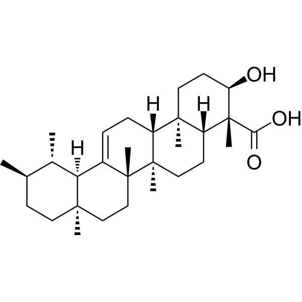 β-乳香酸，β-Boswellic acid，631-69-6