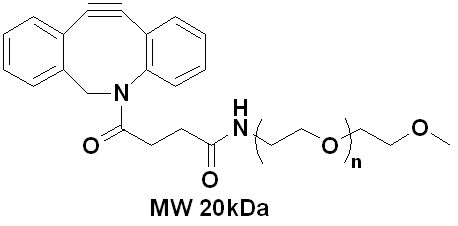 化合物 DBCO-mPEG (MW 20kDa)|T17750|TargetMol